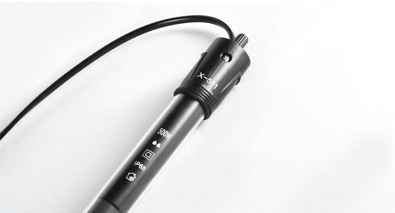 Fully Submersible Heater with Built-in Thermostat 200W