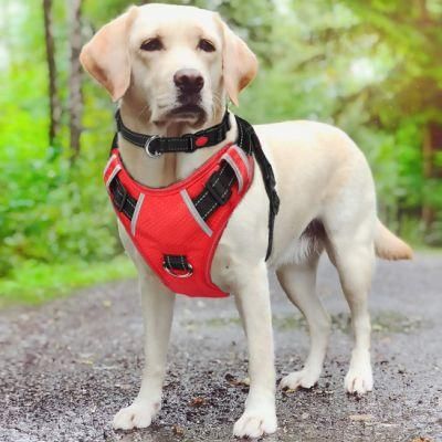 Waterproof Reflective Dog Harness with Sturdy Handy Handle