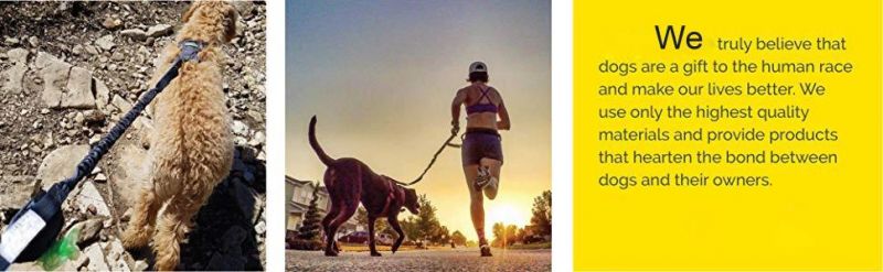 Adjustable Waist Belt Hands Free Retractable Dog Leash