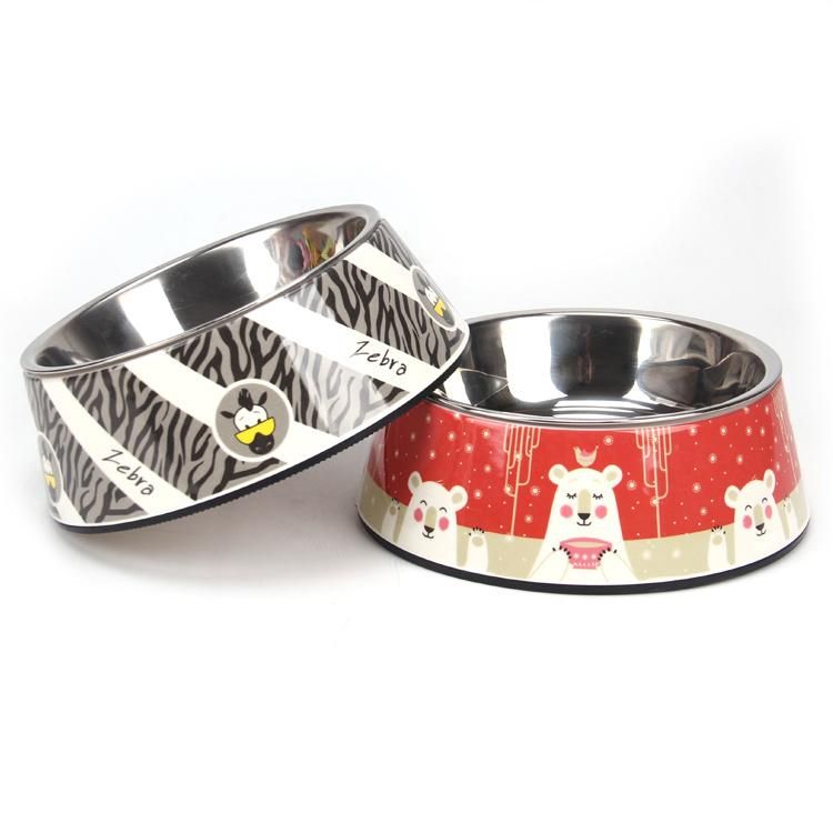 Good Reputation Pet Travel Bowl/Covered Pet Food Bowl with New Design