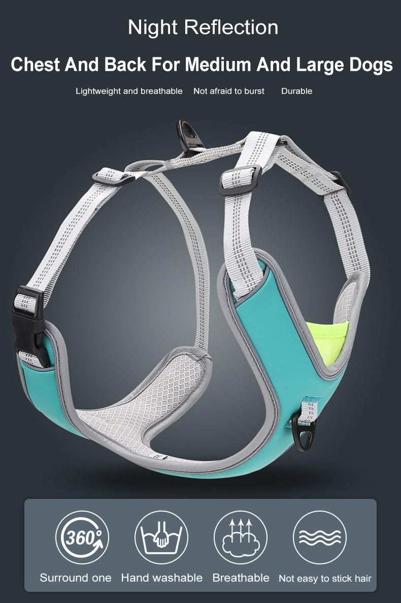 New Manufacturer Supplier Wholesale, Small Medium Sized Custom Logo Nylon Dog Harness