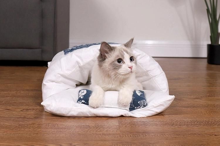 Pet Bed Cat Sleeping Bag Mat Winter Warm Puppy Kennel Nest Cushion Pet Products