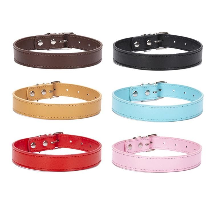 Pet Collar Accessories Cat Collar Decoration PU Leather