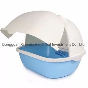 High Quality Factory Directly Plastic Cat Litter Box Toilet with Cover