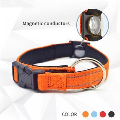 Reflective Magnetic Dog Collar Magnetic Protective Health Collar