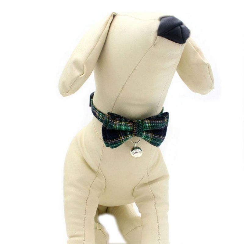 Breakaway Cat Collar with Bow Tie and Bell Pet Collar