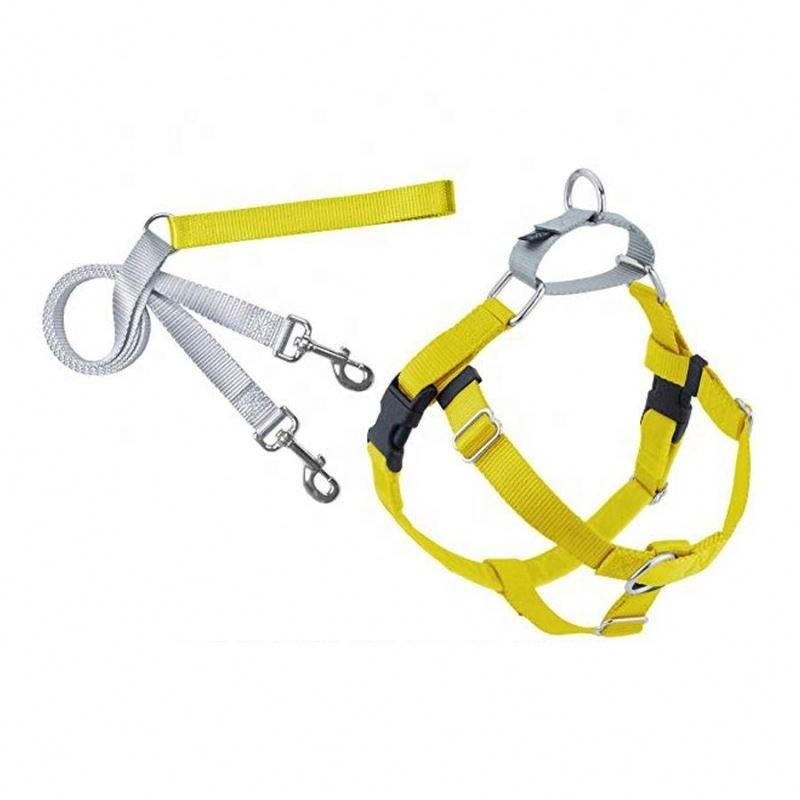 Pet Supplier OEM Red Nylon Adjustable Dog H Harness Personalized Easy Walk/Pet Toy
