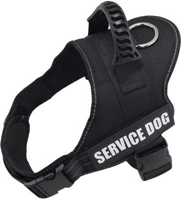 Spupps Black Color Reflective and Freedom Harness for Extra Big Large Medium Small Dog