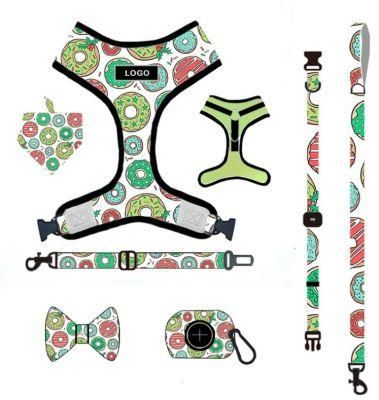 Custom Adjustable Soft Polyester Pet Dog Harness Pet Accessories