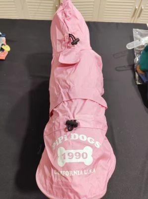 &quot;Pipi Dogs&quot; Pet Raincoat Pet Accessories Pet Rain-Proof Dog Raincoat