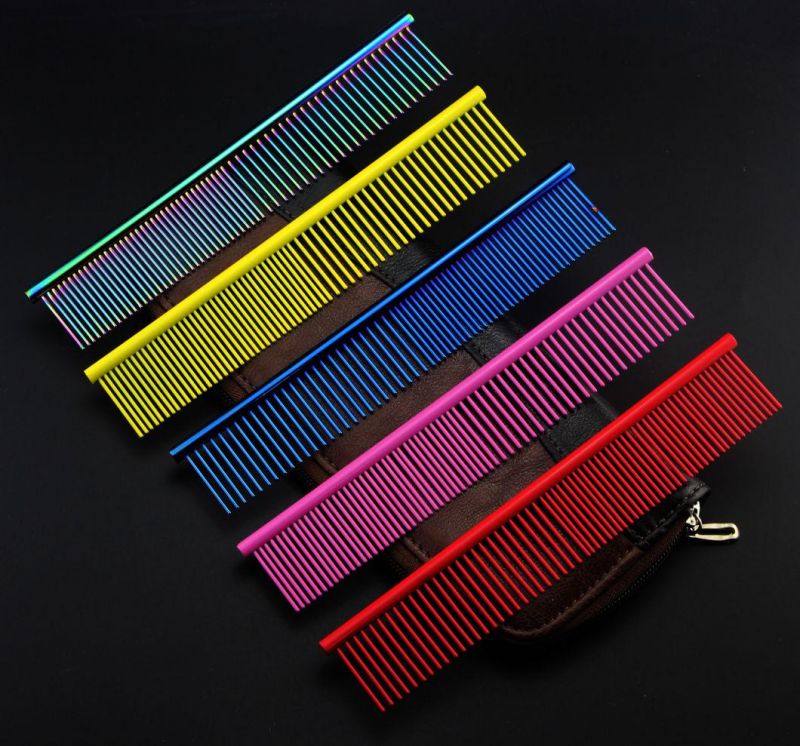 Flea Comb for Pet Stainless Steel Comfort Flea Hair Comb