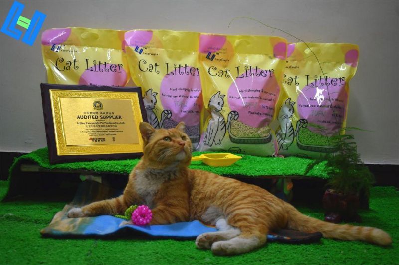 Tofu Cat Litter with Strong Odor Control (YYLD01)