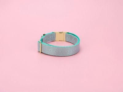 Beautiful Small DOT Pattern Customized Printing Strap Dog Collars