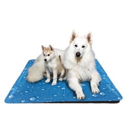 Pet Cool Non-Toxic Gel Reusable Dog Cat Cooling Bed Mat