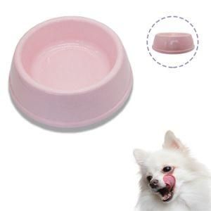Pet Supply Factory Feeder Eating Pet Dog Cat Food Plastic Candy Color Bowl Pet Products for China