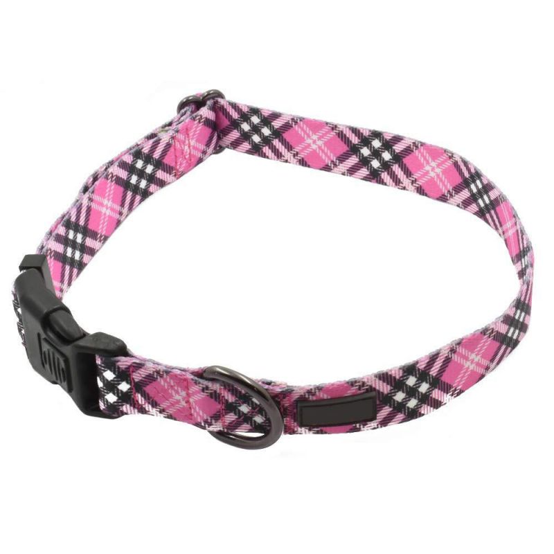 2019 Fashion Design Plain Pattern Heat Transfer Dog Collar
