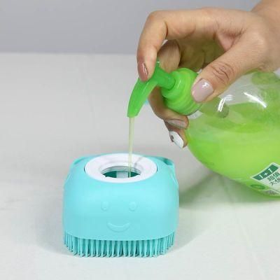 Wholesale New Shower Massage Silicone Rubber Grooming Shampoo Pets Dog Wash Brush