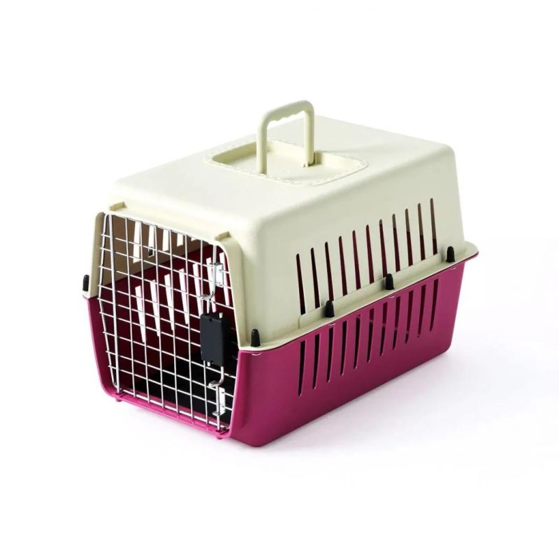 Portable Dog Carriers Cages Durable Pet Cages Carriers Houses Outdoor Travel Cat Transport Box Cat Consignment Box Cage