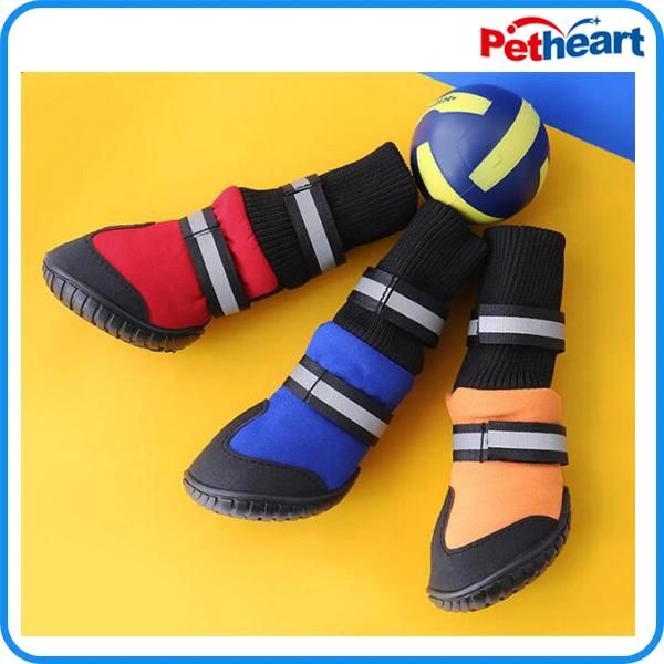Luxury Pet Boots Dog Shoes Reflective Magic Tape Dog Product