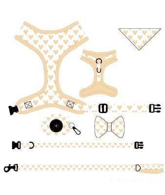 2021 Pet Supplies Wholesale Collars Ins Hot Sale Cat Collar Breathable Mesh Dog Harness Dog Products