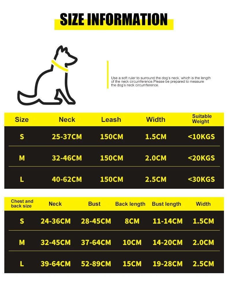 High Quality Comfort Material 2 in 1 Reversible Dog Harness with Matching Dog Leash Set