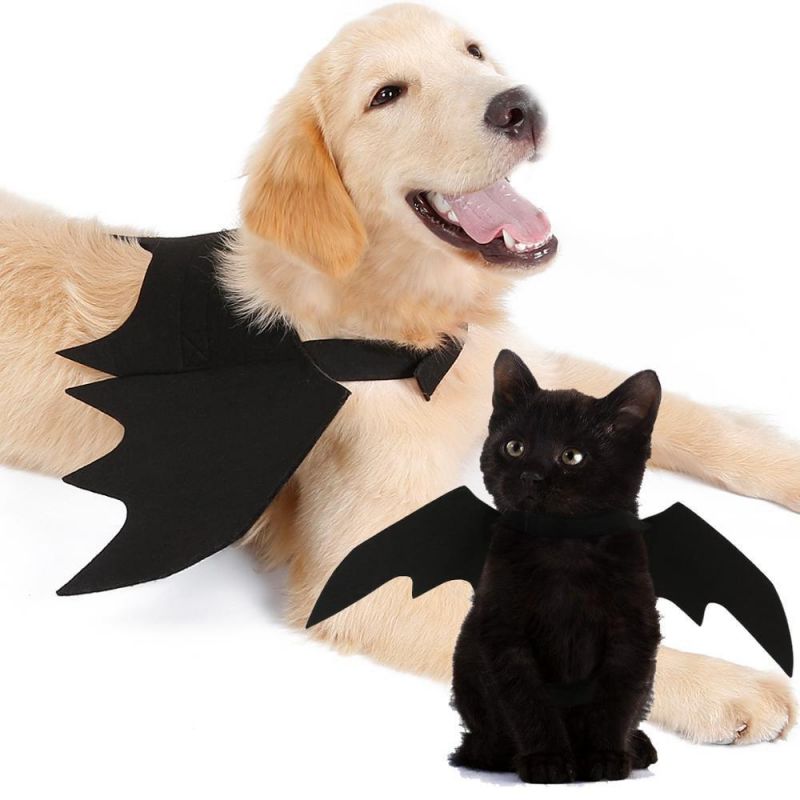 Pet Cat Accessories Bat Wings Dog Accessories Halloween or Festival