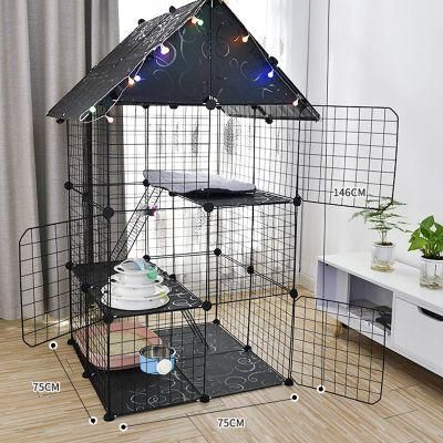 Luxury Comfort Multi-Layer Cat Steel Cage