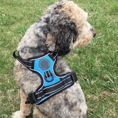 Factory Oxford Dog Harness Wholesale No Pull Dog Harness Adjustable Reflective Oxford Easy Control