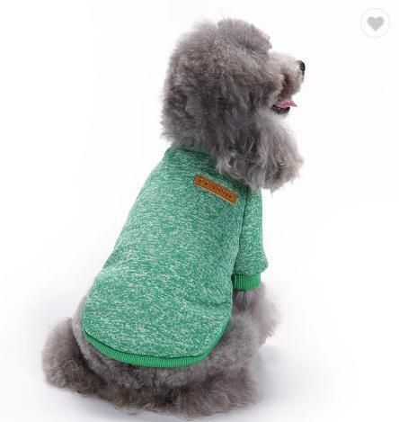 Pet Dog Sweater Warm Dog Pajamas Soft Cat Sweater Puppy Clothes Small Dogs Sweater Winter Doggie Sweatshirt