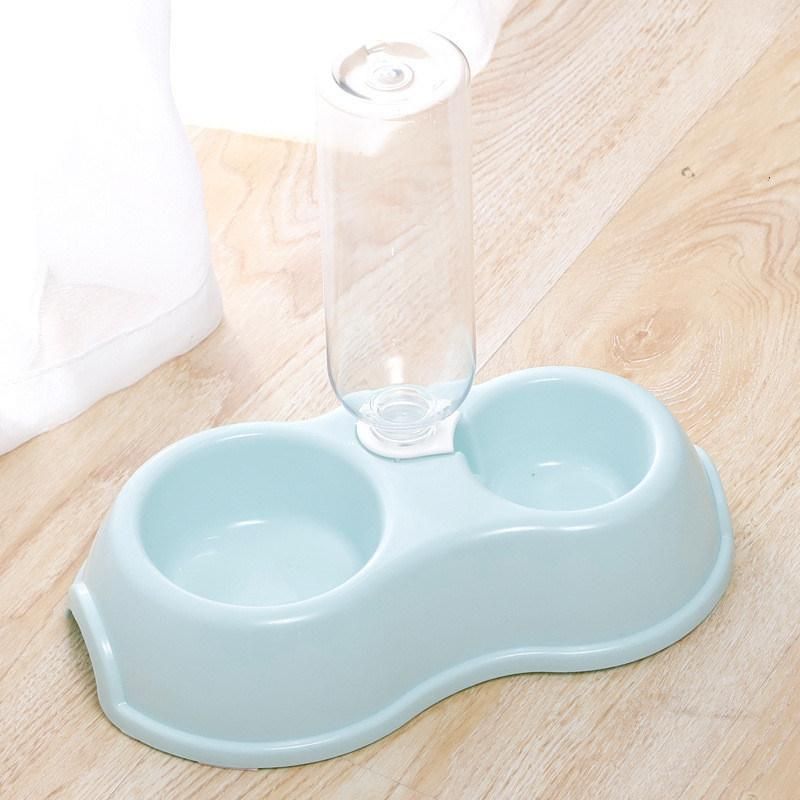 Pet Bowls Dog Food Water Feeder Pet Drinking Dish Feeder Cat Puppy