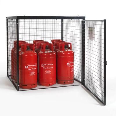 Powder Coated Storage Gas Bottle Cylinder Cage.