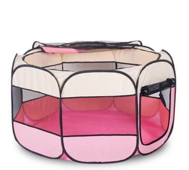Dog Products, Portable Foldable Pet Playpen Exercise Pen Kennel for Dogs Small Puppies/Cats Indoor/Outdoor Use