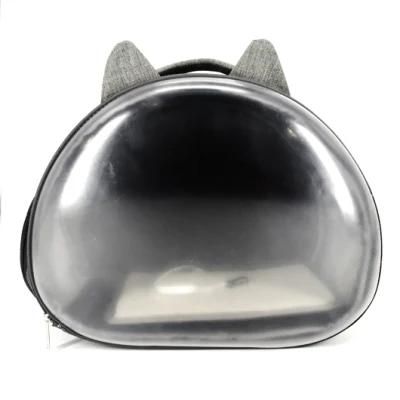 Portable Dog Cat Carrier Bag Breathable Space Travel Bag Transparent Outdoor Small Cat Carrier Pet Backpack