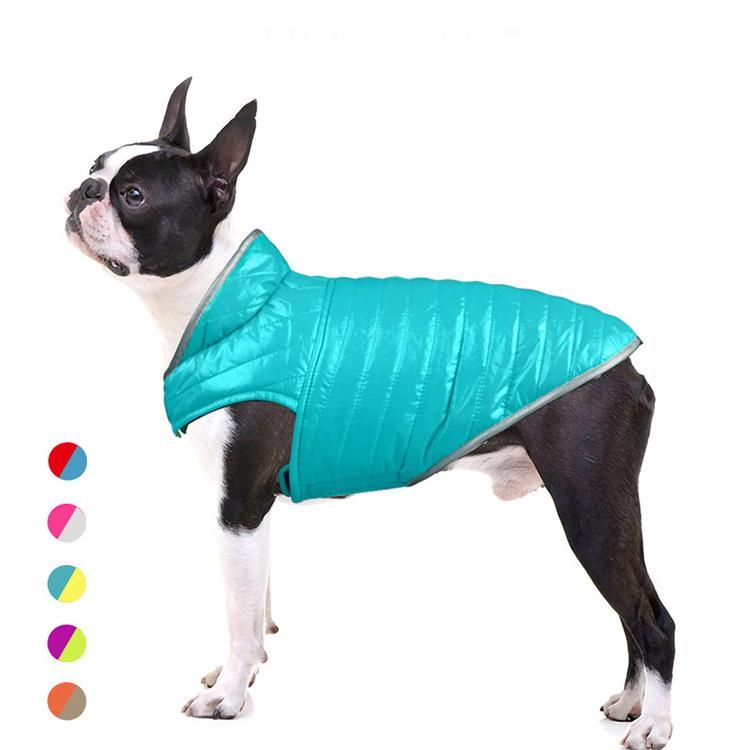 Pet Clothes Light Down Double-Sided Cotton-Coloured