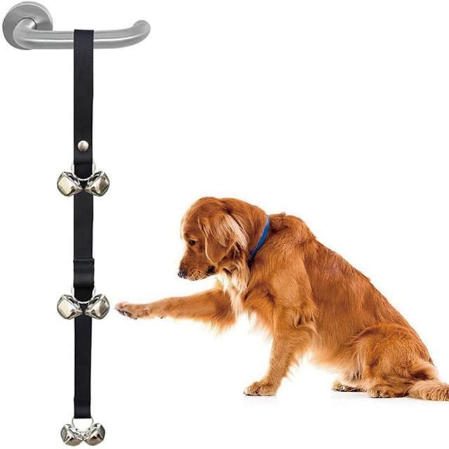 Dog Doorbells Premium Potty Training Big Dog Bells Adjustable Dog Bells for Potty Training Your Puppy Easily