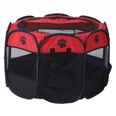 Octagonal Portable Foldable Pet Playpen Pet Outdoor Use Pet Cage Exercise Pen Kennel