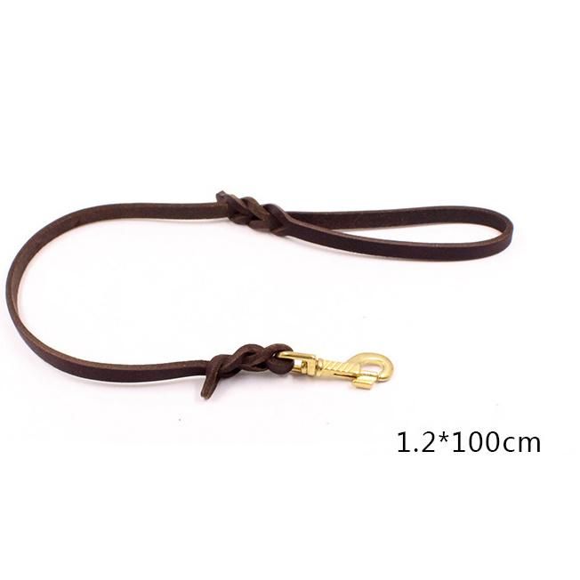 Hot Sale Soft and Sturdy Leather Premium Pet Leash