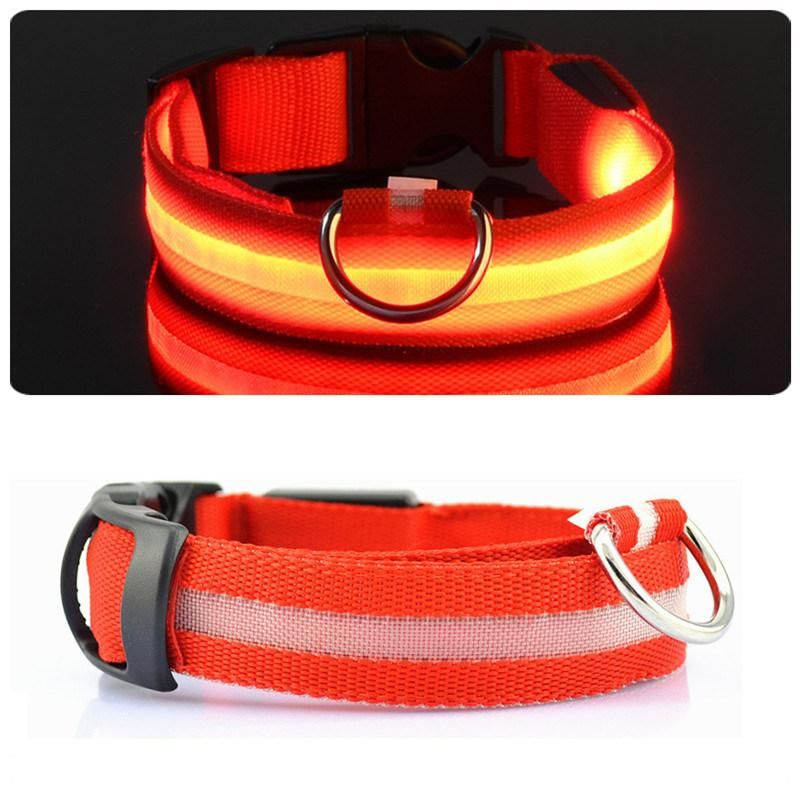 USB Charging/Battery LED Dog Collar for Dogs Dogs Luminous Fluorescent Collars