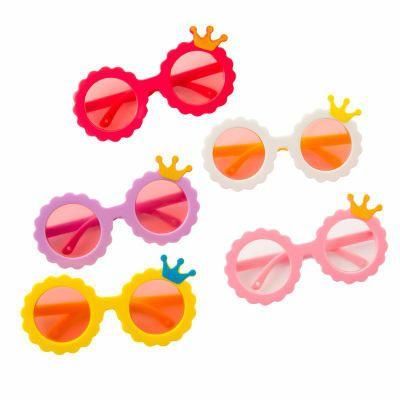 Wholesale High Quality Plastic Flower Toy Sunglasses for Dog and Cats