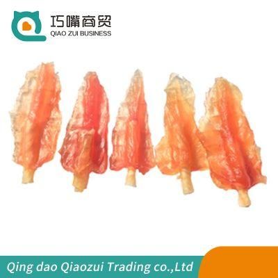 Wholesale Pet Food Duck Breast Jerky Natural Real Meat with High Protein OEM Dog Snacks Supplier