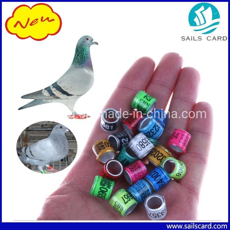 Plastic Clip Love Bird Rings for 2.7mm/3mm/4mm/4.5mm