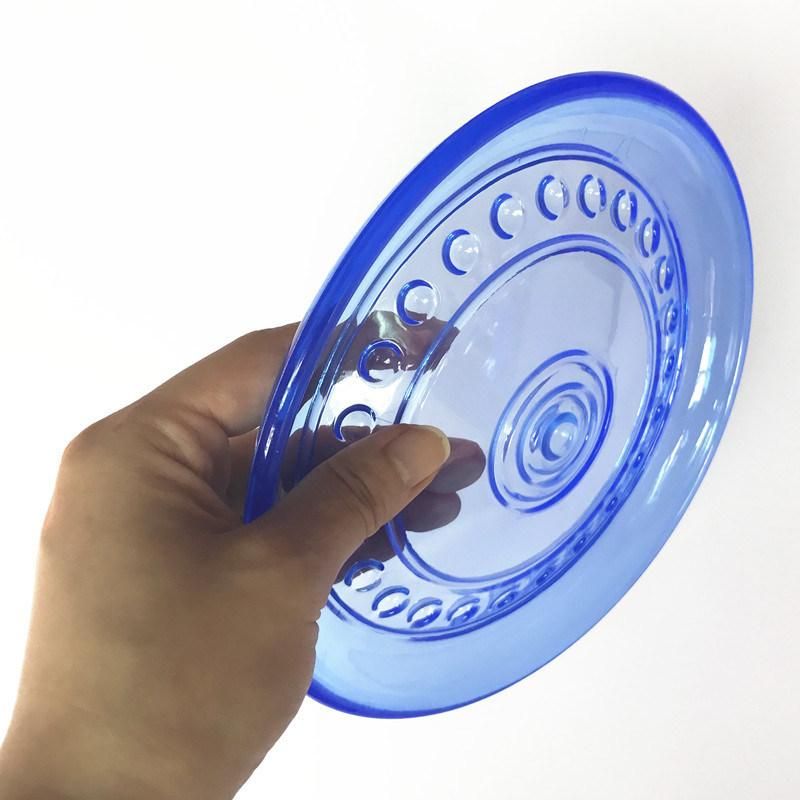 2022 A Grade Silicone Soft Frisbeed Pet Bite Resistant Dog Frisbeed Water Chew Toy Strong Rubber Interactive Custom Frisbeed