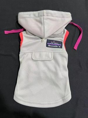 Chinese Factory Pet Hoodie with Zipper Dog Hoodie