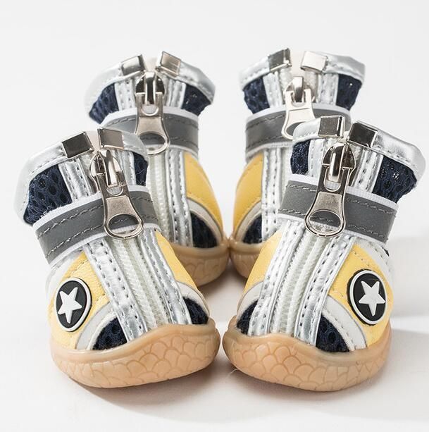 Small Dog Shoes Summer Puppy Dog Sandals Breathable Mesh Pet Shoes