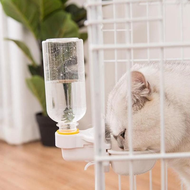 Dog Hanging Cage Automatic Drinking Fountain Pet Supplies