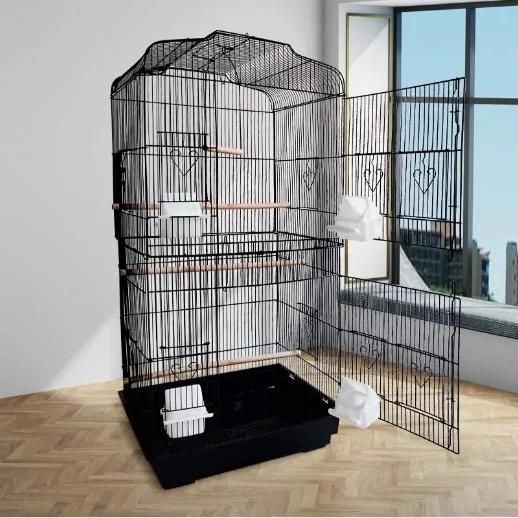 in Stock Black Extra Large Pet Accessories Bird Cages for Sale Cages