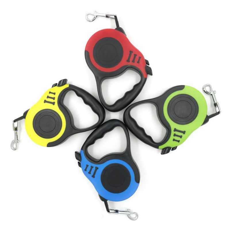 3m/5m Durable Dog Leash Automatic Retractable Nylon Cat Lead Leashes