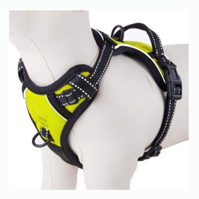 Heavy Duty Luxury Reflective No Pull Personalized Adjustable Pet Harness