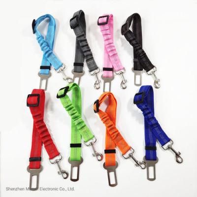 Reflective Adjustable Pet Supplies Safety Leash Car Dog Seat Belt