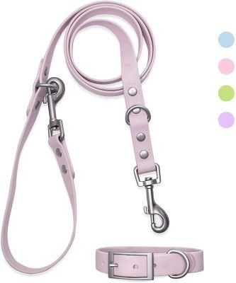 Strong and Popular PVC Material Waterproof Collar and Dog Leash Sets